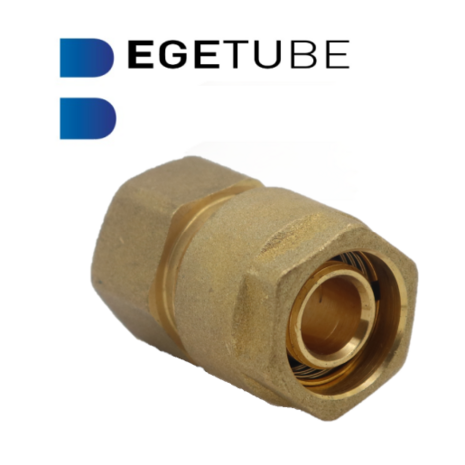 Begetube 1/2"F x 20/2 mm Klemkoppeling -   304012635