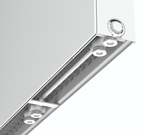 Stelrad  PLANAR 8  MET VLAKKE VOORPLAAT Type 33 H 900 L 1100  (3548 Watt)