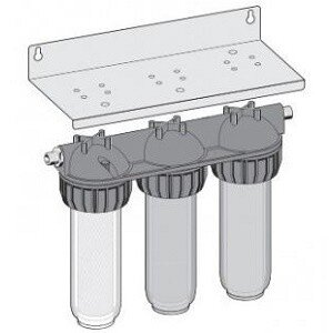 Honeywell Triplex Regenwaterfilter FF60 incl voor-, fijn- en koolstofpatroon