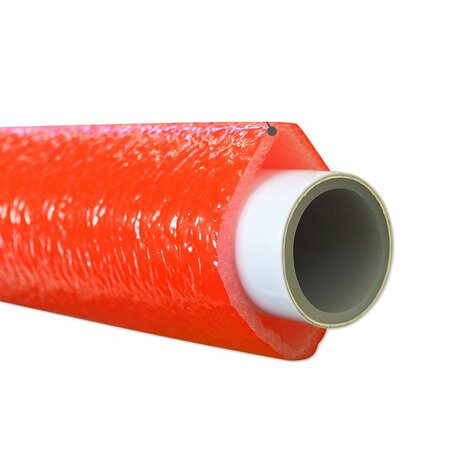 Climaflex beschermingsslang Rood 18 mm / Rol 10 m (Dikte 4 mm)