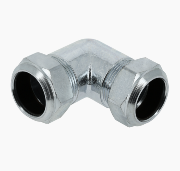 Verzinkte Knelkoppeling Knie 15 x 15 mm 53505