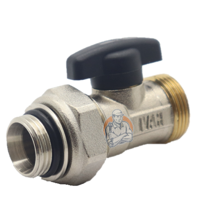 Begetube Collectorkraan 1/2&quot;M x M24 (Met O-ring) Zwarte Hendel  272428052