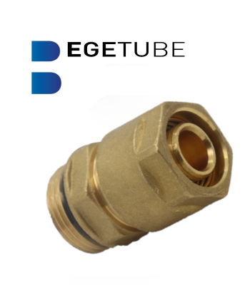 Begetube 3/4&quot;M x 20/2 mm Klemkoppeling (Met O-ring) - 304.010.735  