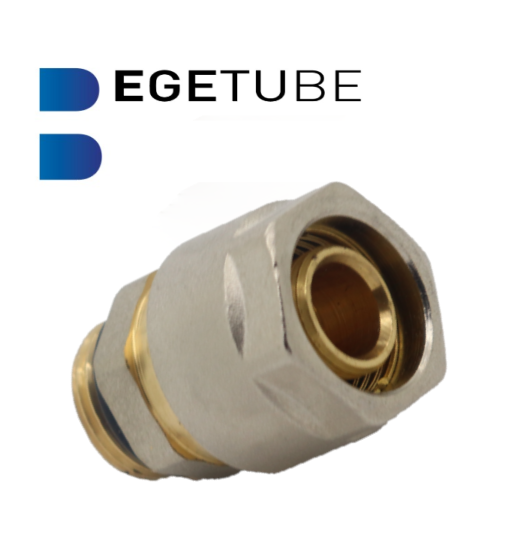 Begetube 1/2&quot;M x 20/2 mm Klemkoppeling (Met O-ring) - 304010535