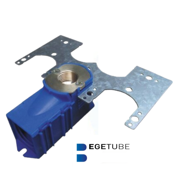 Begetube Inbouwdoos 1/2&quot;F x M24 incl montagebeugel - 621262052