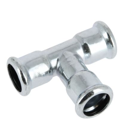 Staalverzinkte Persfitting BF  T-stuk 22mm  301620