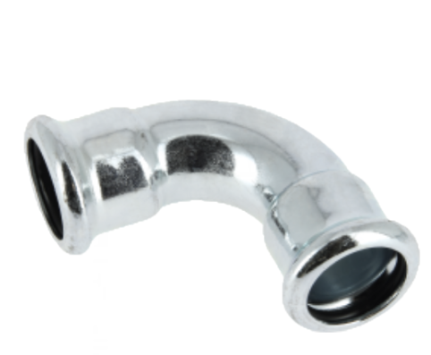 Staalverzinkte Persfitting BF  Bocht 90&deg; VV 22mm  300420