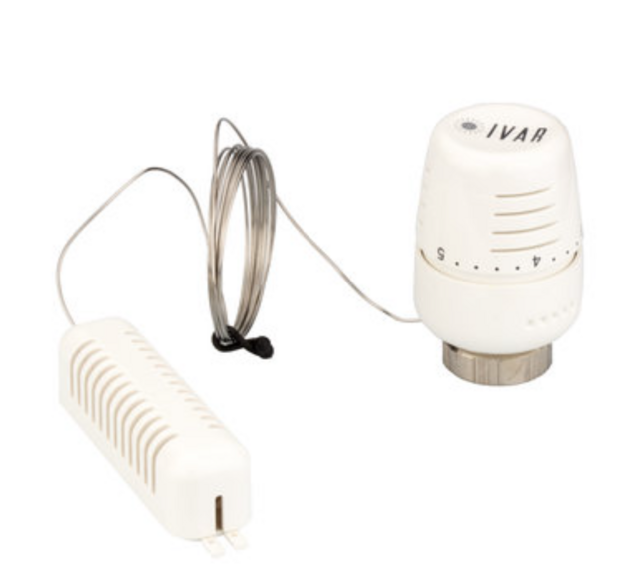 Begetube Thermostaatkop Met Afstandsvoeler (2 m) 
