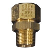 TracPipe Koppeling Voor Aardgas DN15 x 1/2&quot;M