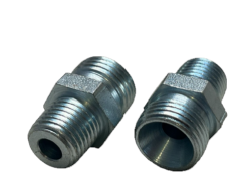 Konische nippel 3/8&quot; - 1/4&quot; voor stookolieflexibels (per stuk)