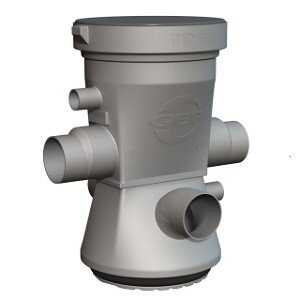 GEP Trident 325 Zelfreinigende Pre-tank ondergrondse  Filter (Tot 325 m&sup2;) - 401101