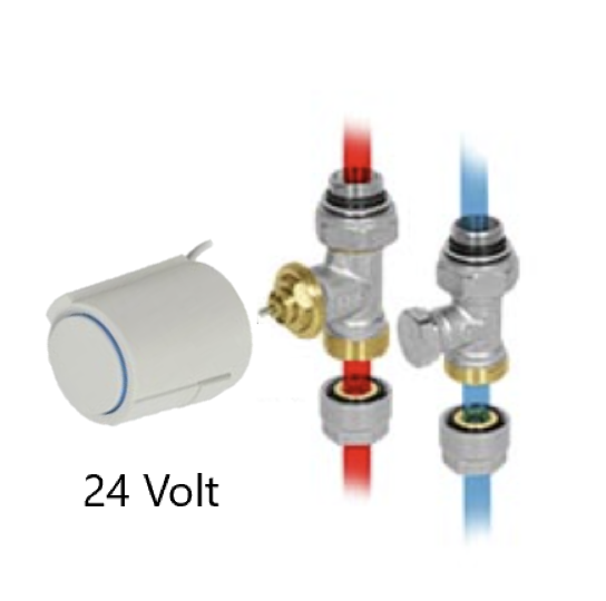 Jaga aansluitset 294 voor Freedom convector - 24 V