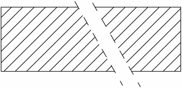 Acryl Wand Vlakke Plaat WIT GLANS OF SATIJN  1800 x 2600 x 8