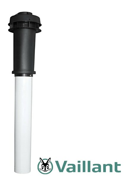 Vaillant Dakdoorvoer PP/ALU - 60/100 mm Condensatie - 0020220656