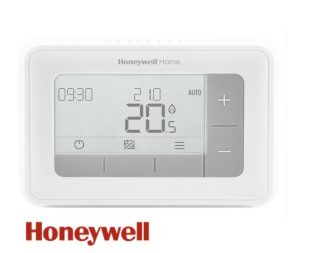  Honeywell T4 ONE-DAY Digitale Klokthermostaat Dagprogramma