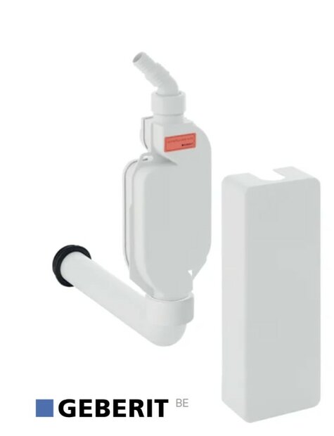 Geberit Wasmachine Sifon Plat Model + Kap 152.768.11.1