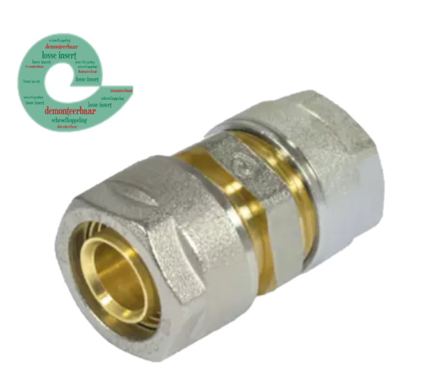 Comisa Verloop Mof 26/3 x 16/2 mm schroef / knel koppeling