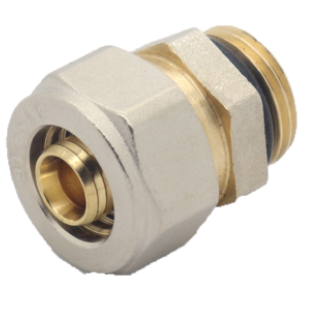 Klemkoppeling VPE 1/2&quot;M x 20/2.8 mm (Met O-ring)