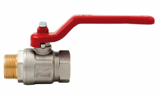 Bolkraan 3/8&quot; MF Met Hendel 