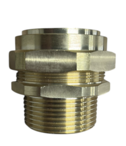 Push koppeling 5/4&quot; BUITENDRAAD x DN32 voor Voorge&iuml;soleerde RVS flexibel  DN32 voor warmtepomp Monobloc  