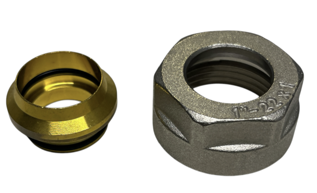 Adaptor koper buis 22 mm voor Comisa koppeling 26/3  Klemkoppeling