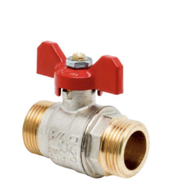 Bolkraan 1/2&quot; MM Met Vlinder 