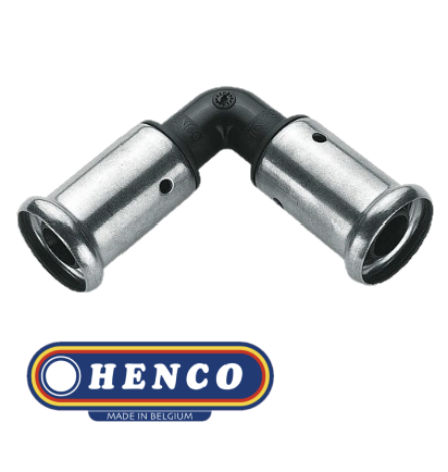 Henco PVDF  PK Perskoppeling bocht  32/3 x 32/3  1PK3232