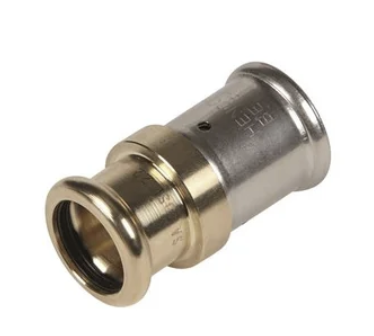 Pers Overgang voor Koper 22 mm - 26/3 Henco