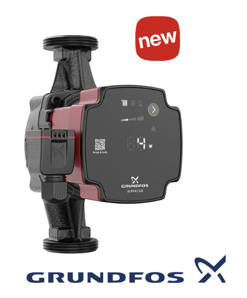 Grundfos  ALPHA1 GO 25-40 / 180 mm (CV Pomp) - 93074185