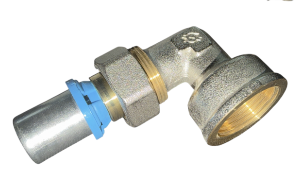 FIV demonteerbare Haakse Perskoppeling Alupex 3/4&quot; Vr. x 20/2