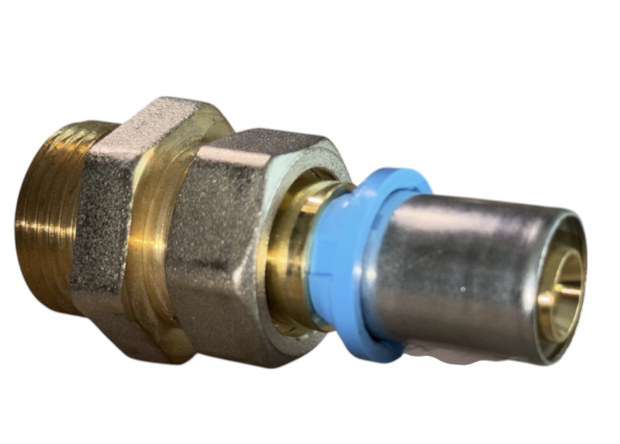 FIV demonteerbare Rechte Perskoppeling Alupex 3/4&quot; M . x 20/2