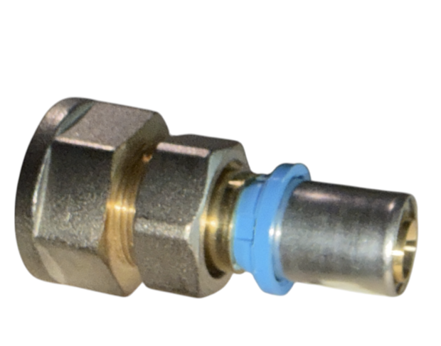 FIV demonteerbare Rechte Perskoppeling Alupex 3/4&quot; Vr . x 20/2