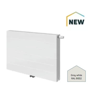 Radson radiator  Ramo FLEX 8C  NEW  H600 L2000 T33 (4618 Watt)  RAL 9002 Grey White