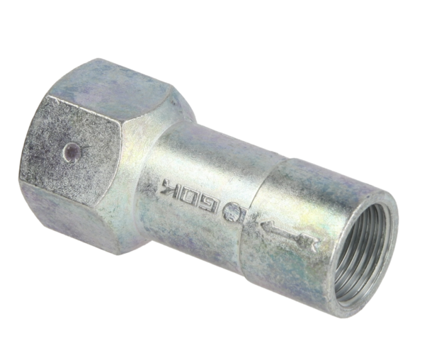 keerklep  met veer 3/8"  voor stookolie