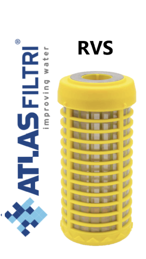 Vervangpatroon voor Atlas  Rainmaster Trio  - Zelfreinigende  Voorfilter RVS RA5000020 