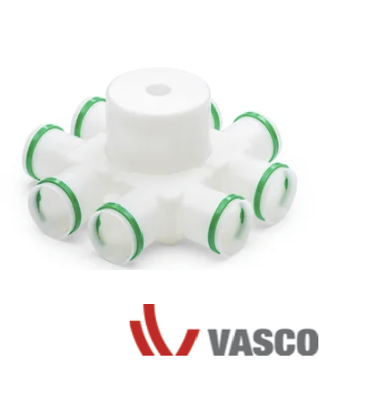 Vasco Verdeler inbouw 8 aansluitingen 75mm Easyflow beton  11VE40350