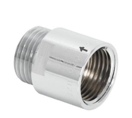Keerklep Chroom Type EB 1/2 Voor Doucheflexibel F =>M  235015165