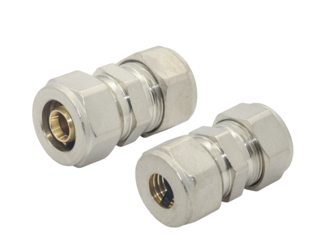 Klemkoppeling overgangsmof koper/staal  12 mm - 16/2 Alpex