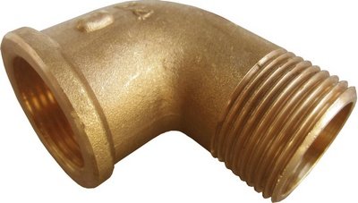 Bocht Messing 1/2"MF