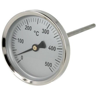 Rookgasthermometer 500°C met sonde