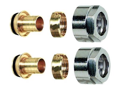 Aansluitkoppeling EK (3/4") x 18/2 mm VPE (2 stuks)
