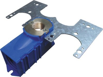 Begetube Inbouwdoos 1/2"F x EK3/4" (Euroconus) met montagebeugel - 621262055