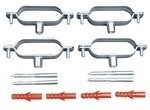 Duo-Solar DN16  Beugelset (4 stuks)