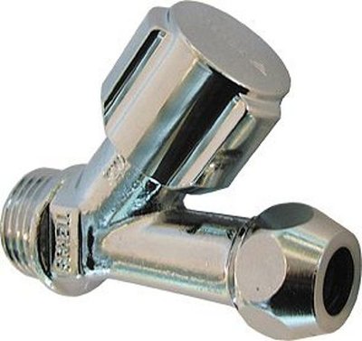 Schell Rechte stopkraan 1/2" M x 10 mm (Lavabo,WC) 059010699