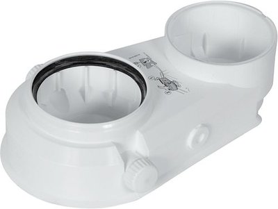 Remeha  Bi flux Adapter Verticaal 80 x 80 mm S101711