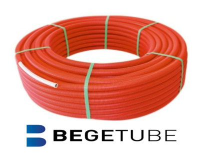 Begetube Alpex DUO Buis 16/2 mm ROOD (Rol 25 m) - 800171050