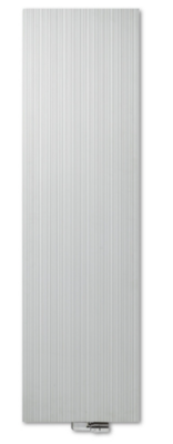 Vasco Bryce V100 Verticale Aluminium Radiator H2000 B600 (2391 Watt) - witte structuurlak S600
