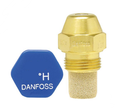 Olieverstuiver sproeier Danfoss 0.75- 45° H  holle kegel  	030H4916