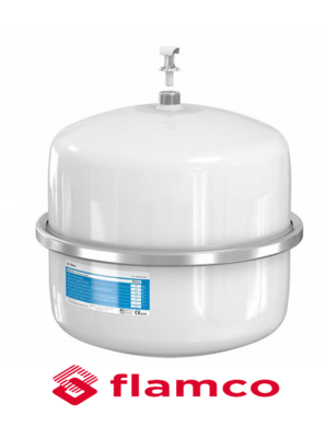Flamco Airfix A 12/4 - 12 Liter - 3 of 4 bar (Sanitair)   24348 en 24349
