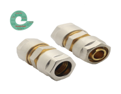 Overgangsmof koper 18 mm x 20/2mm Alupex schroef / knel koppeling
